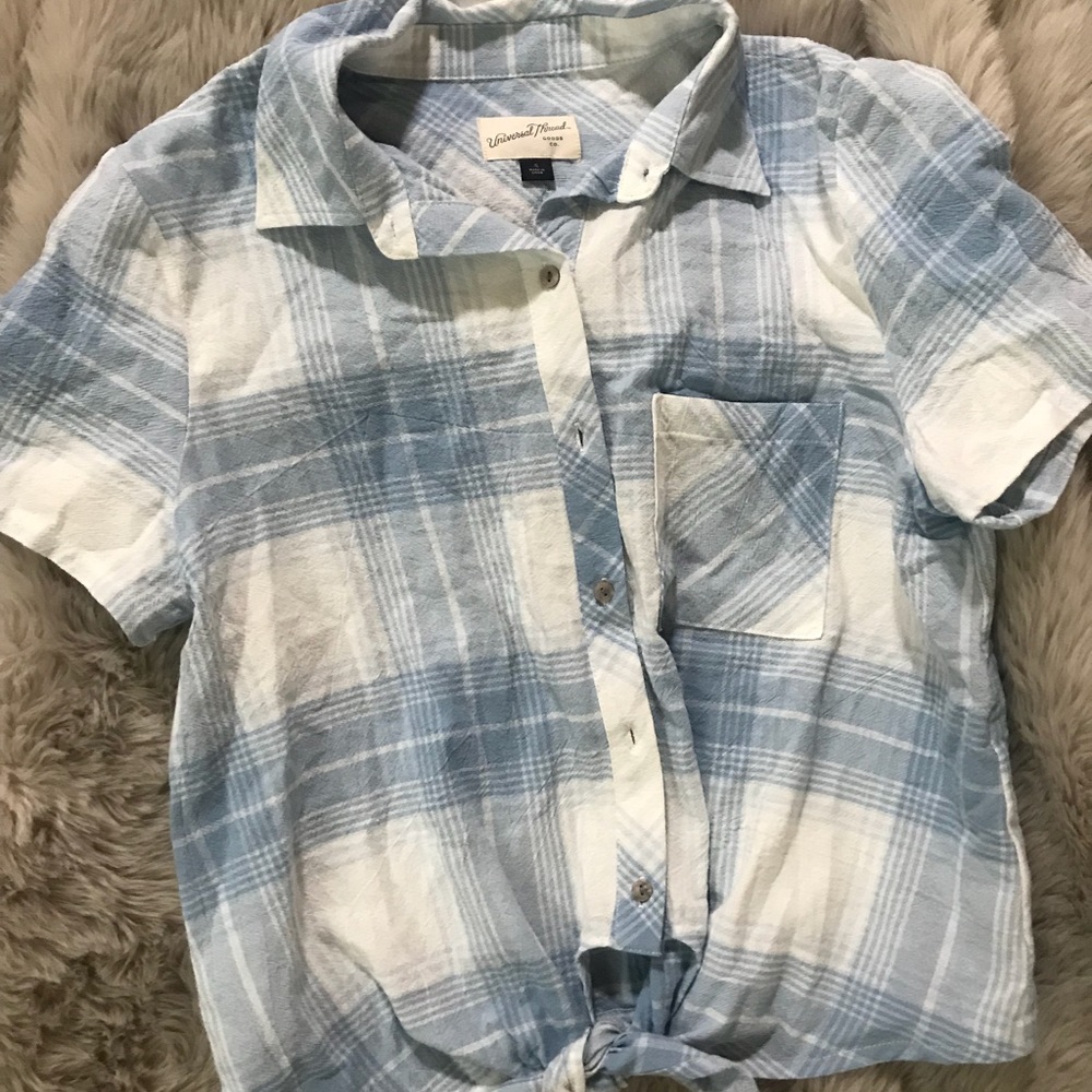 Plaid Button Down